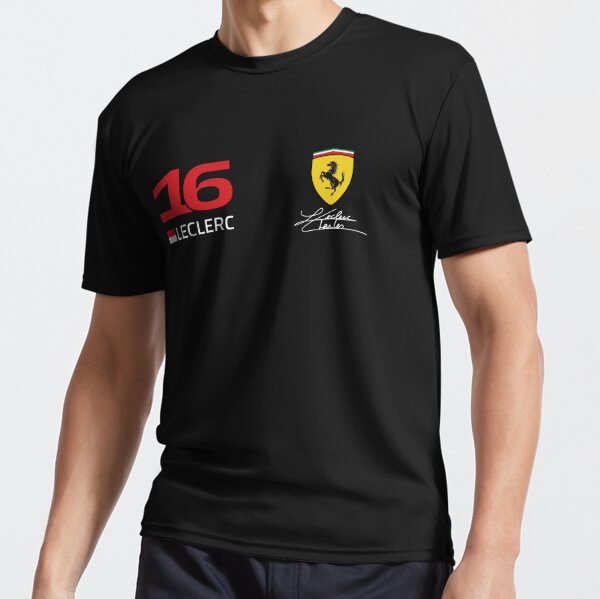 2023 Ferrari F1 Mens Graphic T-shirt black Black