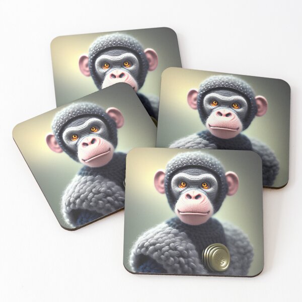 Item preview, chimpancé ciberpunk designed and sold by TeoDorskiy.