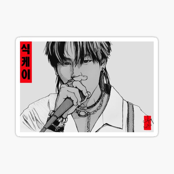 Sik-K 식케이 Korean Rapper Sticker