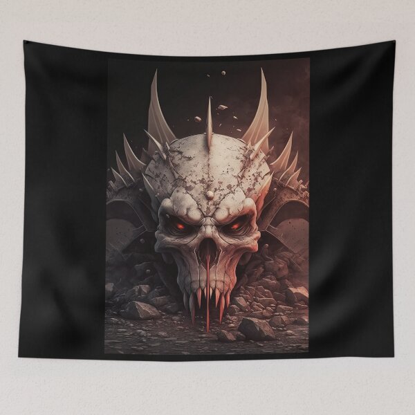 Item preview, Skull Art #662 designed and sold by SkullsClubhouse.