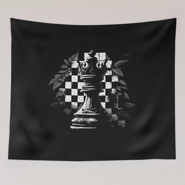 Item preview, Chess king and chessboard designed and sold by SvarunPogani.