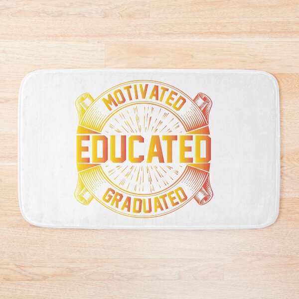 Item preview, MOTIVATED EDUCATED GRADUATED designed and sold by SticerOcean.