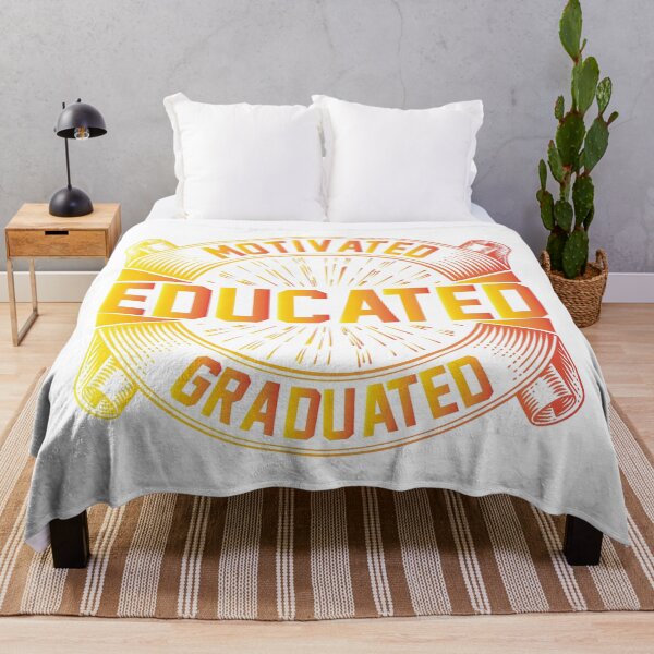 Item preview, MOTIVATED EDUCATED GRADUATED designed and sold by SticerOcean.