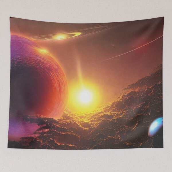 Item preview, Solar Systems Getting Pulled Towards a Blackhole designed and sold by Space-Wear.