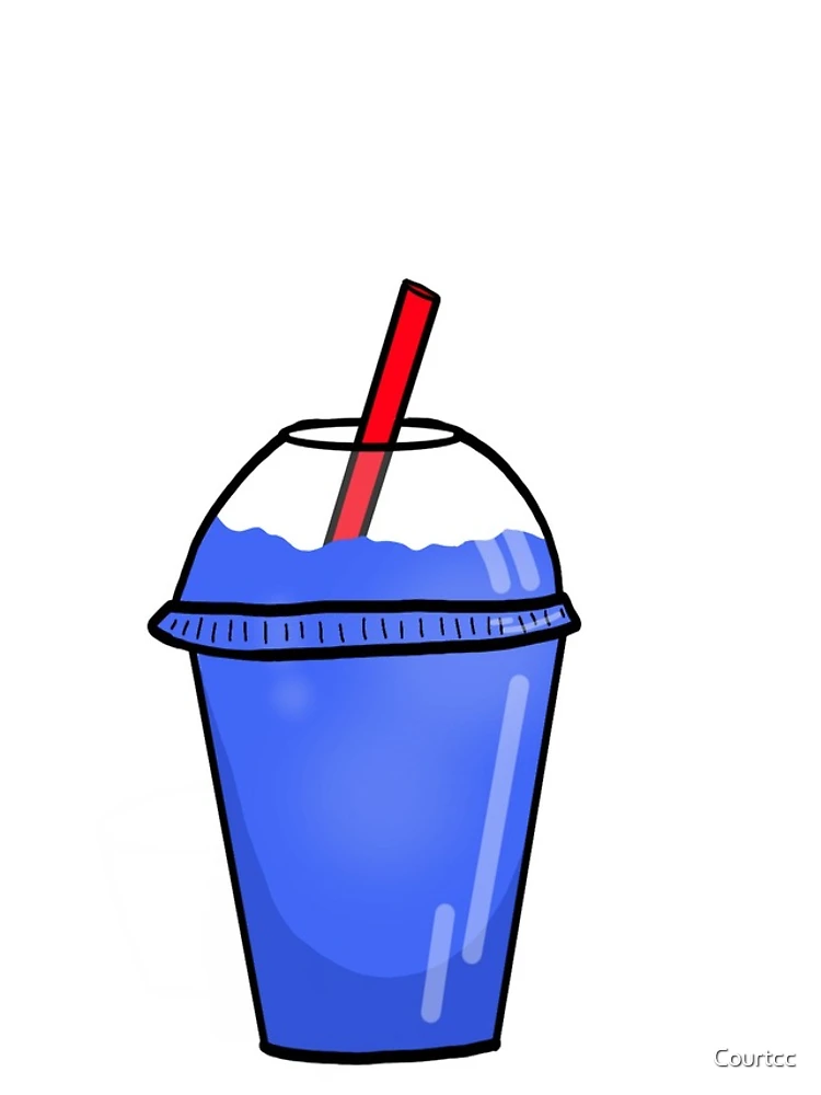 Thumbnail 4 of 4, iPhone Case, Blue Raspberry Slushie designed and sold by Courtcc.