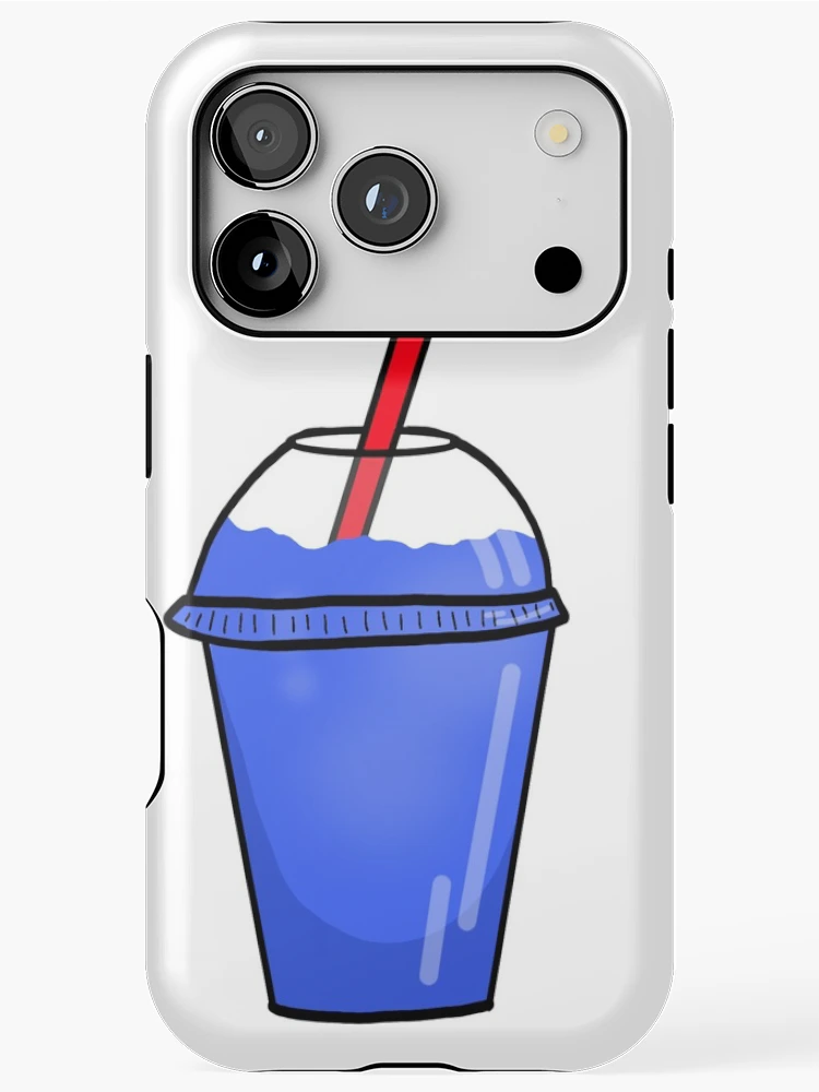 Thumbnail 1 of 4, iPhone Case, Blue Raspberry Slushie designed and sold by Courtcc.