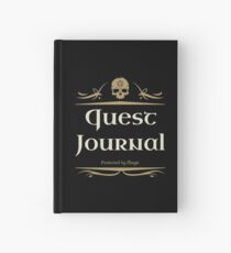 Cuaderno de tapa dura Quest Journal Game Master Tablero RPG Adicto