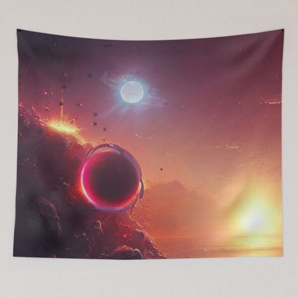 Item preview, Volcanic Planet and Blackhole Convergence designed and sold by Space-Wear.