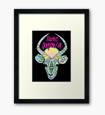 impala black funny Framed Print