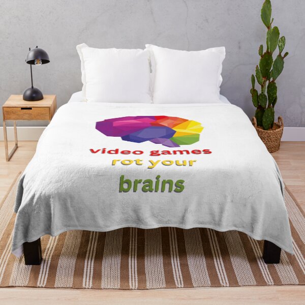 Item preview, video games rot your brains designed and sold by kevinxmart.