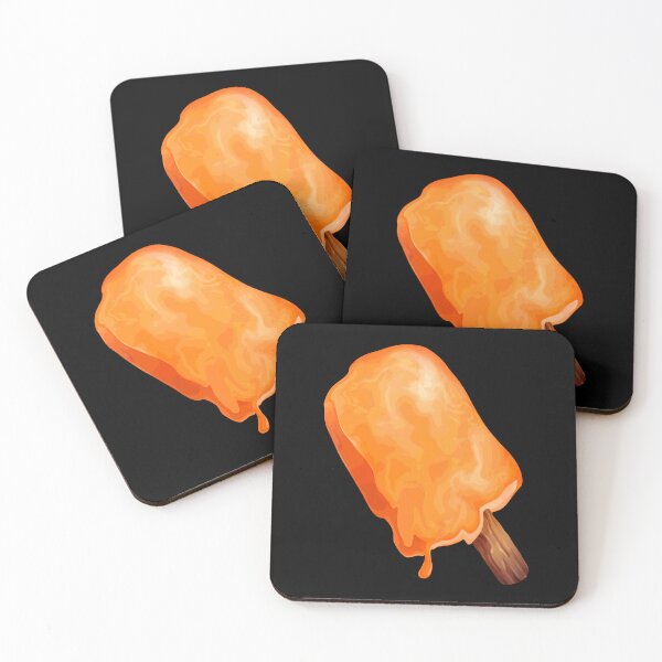 Item preview, Orange Ice Cream Treat on a Stick designed and sold by SilentNoiseArt.