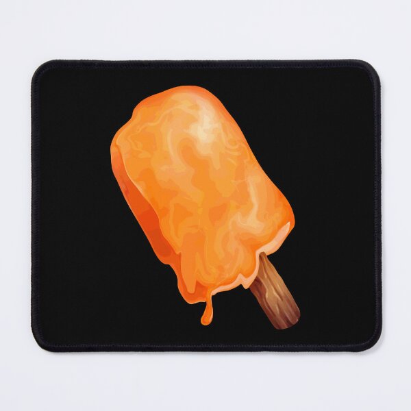 Item preview, Orange Ice Cream Treat on a Stick designed and sold by SilentNoiseArt.