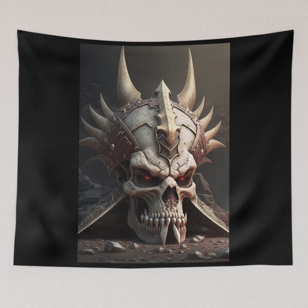 Item preview, Skull Art #670 designed and sold by SkullsClubhouse.