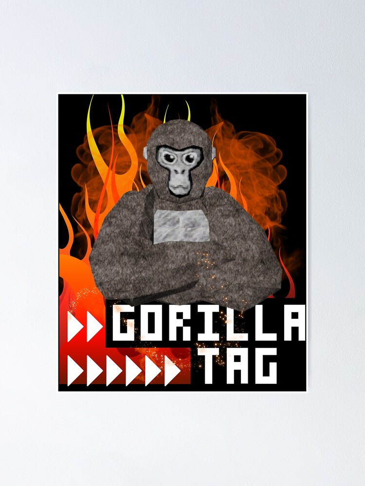 Gorilla Tag Mods Monkey  Poster for Sale by DecalicoDesign