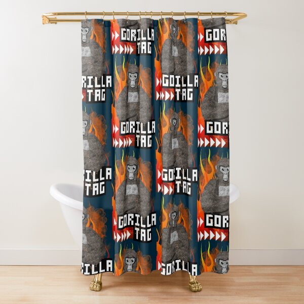 Gorilla Tag, Tag Award  Shower Curtain for Sale by frierson1