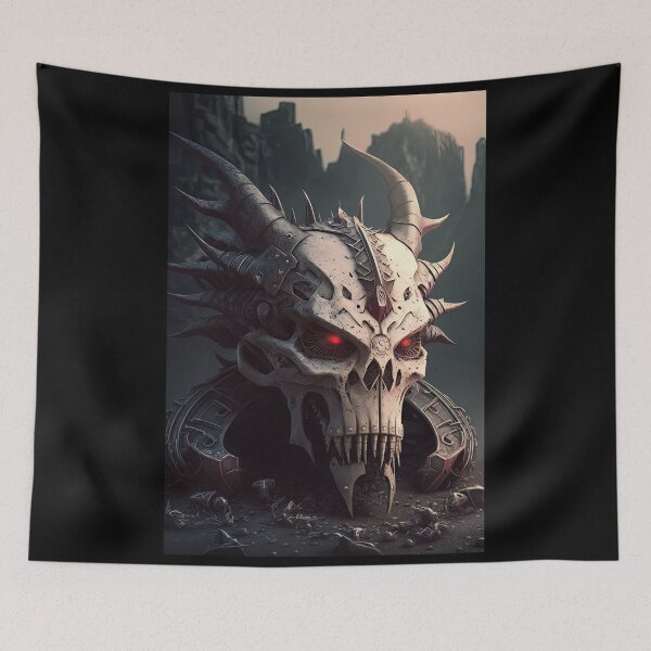 Item preview, Skull Art #671 designed and sold by SkullsClubhouse.
