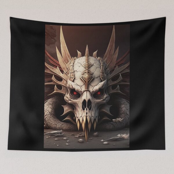 Item preview, Skull Art #672 designed and sold by SkullsClubhouse.