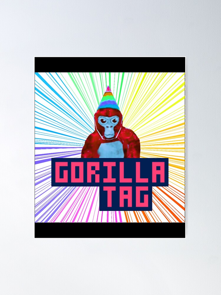 Gorilla Tag Mods Monkey  Poster for Sale by DecalicoDesign