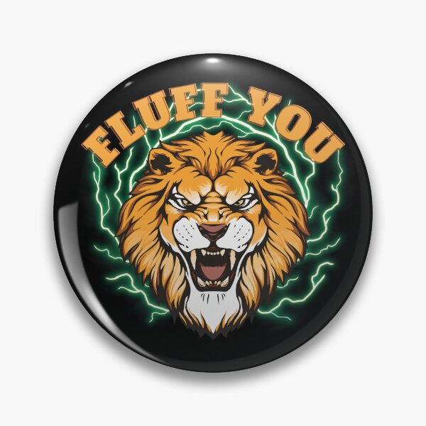 Item preview, Fluff You-Upset Lion designed and sold by letsgetinspired.