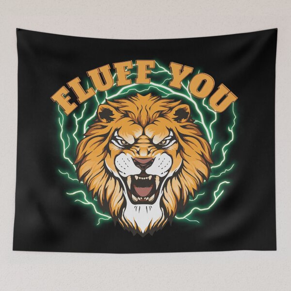 Item preview, Fluff You-Upset Lion designed and sold by letsgetinspired.