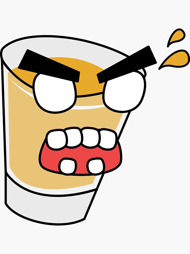 angry zombie whiskey shot by shortstack