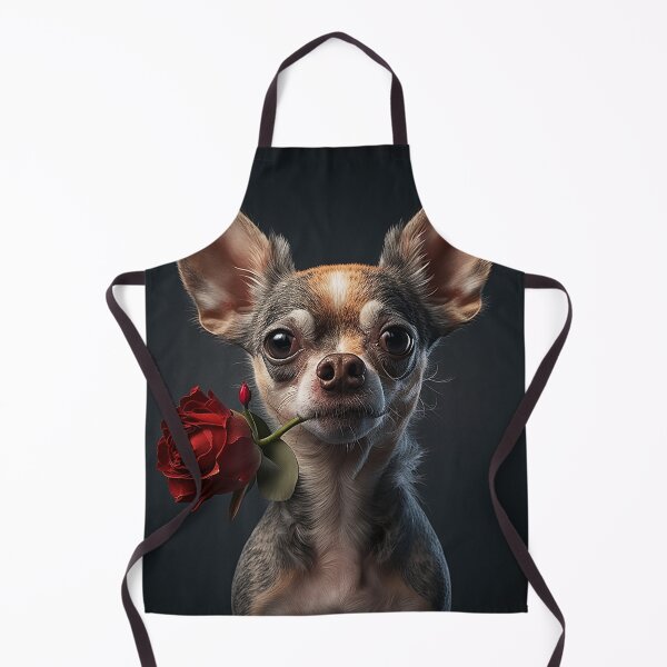 Item preview, dog with a rose designed and sold by MichaAI.