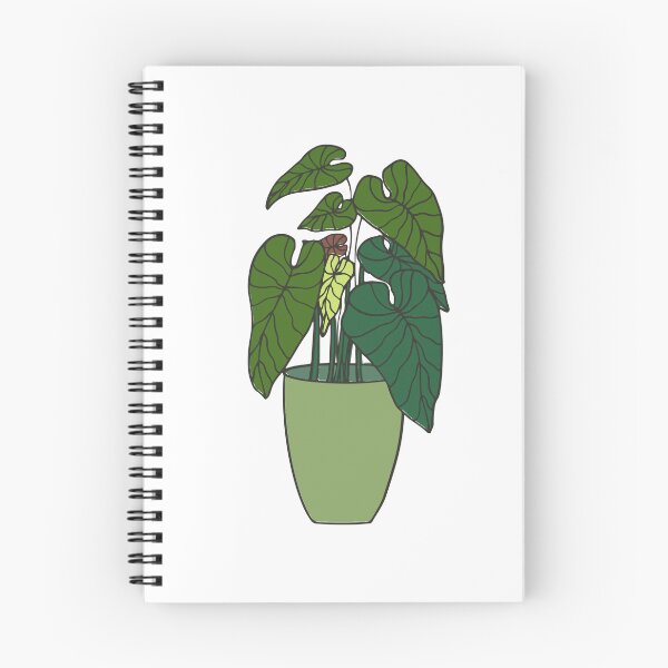 Item preview, Green and Brown Leaf Plant designed and sold by KatsCanvas.