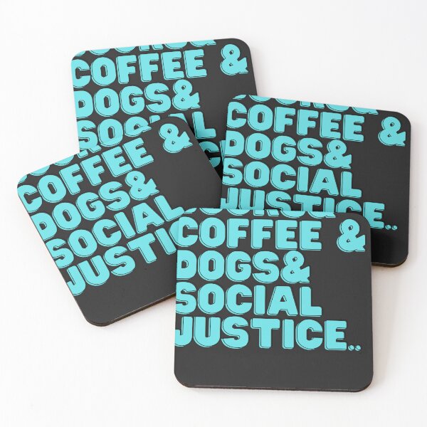 Item preview, books and coffee and dogs and social justice designed and sold by fordogg 3.