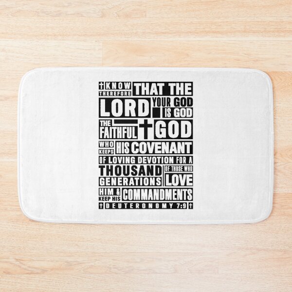 Item preview, Deuteronomy 7:9 The Faithful God Who Keeps His Covenant  designed and sold by plushism.