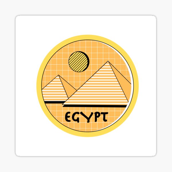 Sticker Egypt logo - Autocollant Egypt logo