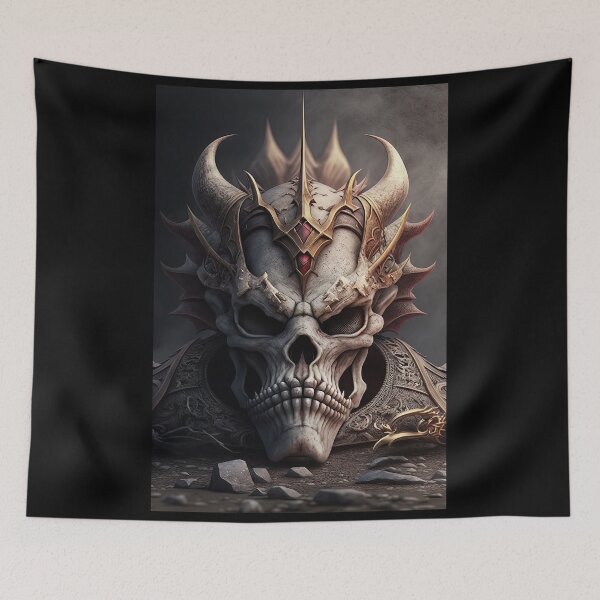 Item preview, Skull Art #681 designed and sold by SkullsClubhouse.
