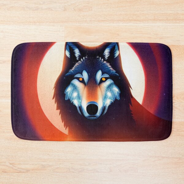 Item preview, Mystic wolf in the sunset designed and sold by kispixart.