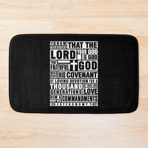Item preview, Deuteronomy 7:9 The Faithful God Who Keeps His Covenant  designed and sold by plushism.
