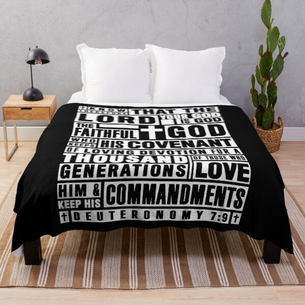 Item preview, Deuteronomy 7:9 The Faithful God Who Keeps His Covenant designed and sold by plushism.
