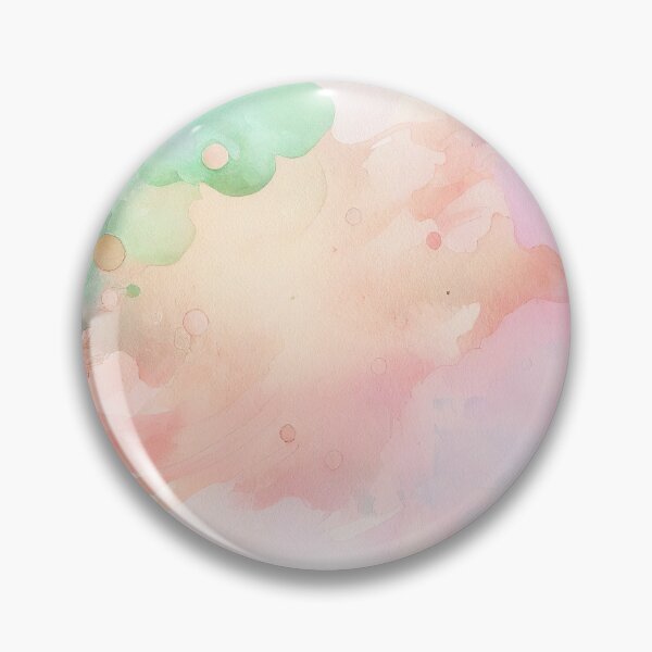 Item preview, Coral Pink Teal watercolor washes painting artwork abstract designed and sold by adlydesigns.