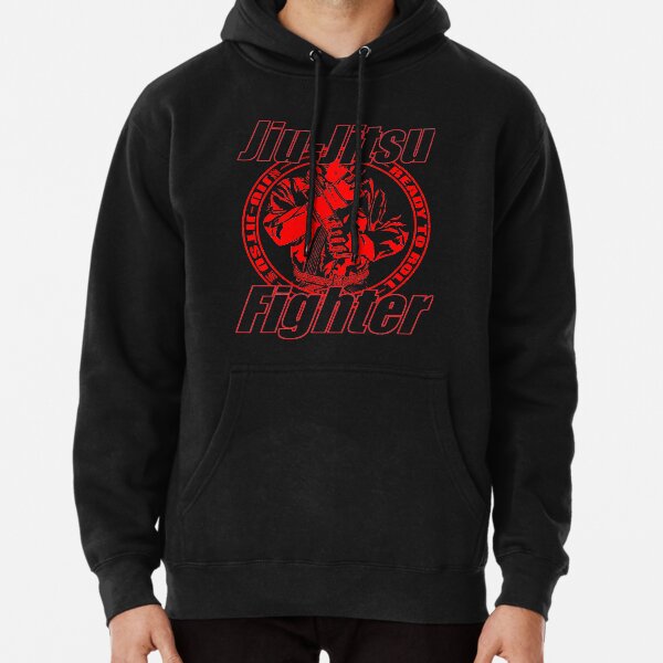 Jiu Jitsu Fighter Pullover Hoodie