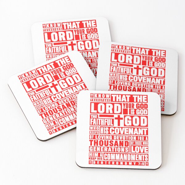 Item preview, Deuteronomy 7:9 The Faithful God Who Keeps His Covenant  designed and sold by plushism.