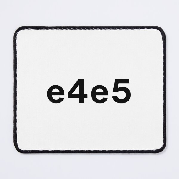 Item preview, Chess move e4e5 designed and sold by OverNinthCloud.