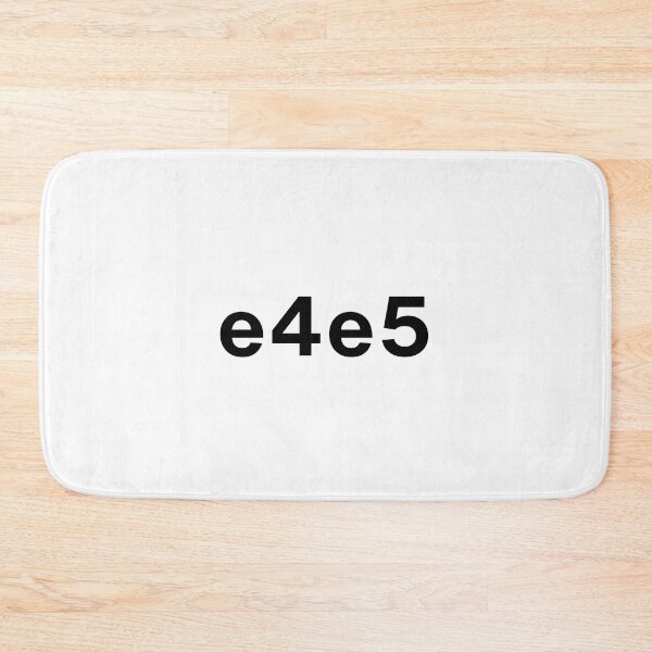 Item preview, Chess move e4e5 designed and sold by OverNinthCloud.