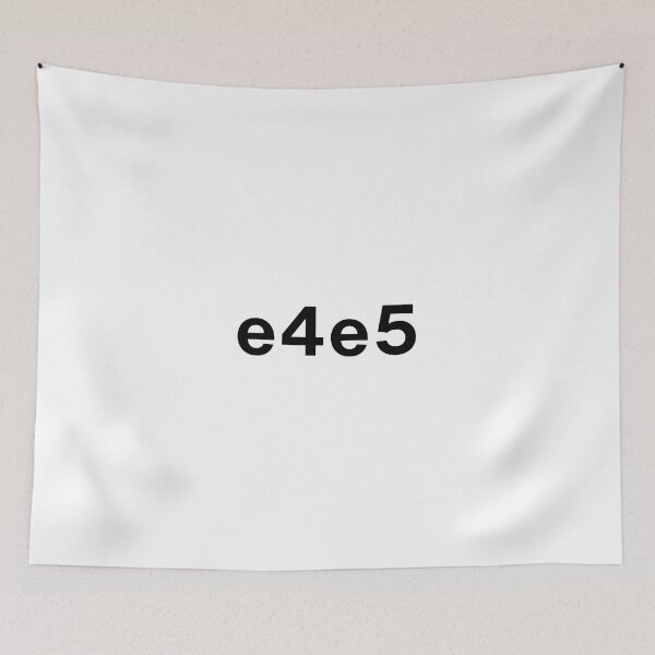Item preview, Chess move e4e5 designed and sold by OverNinthCloud.