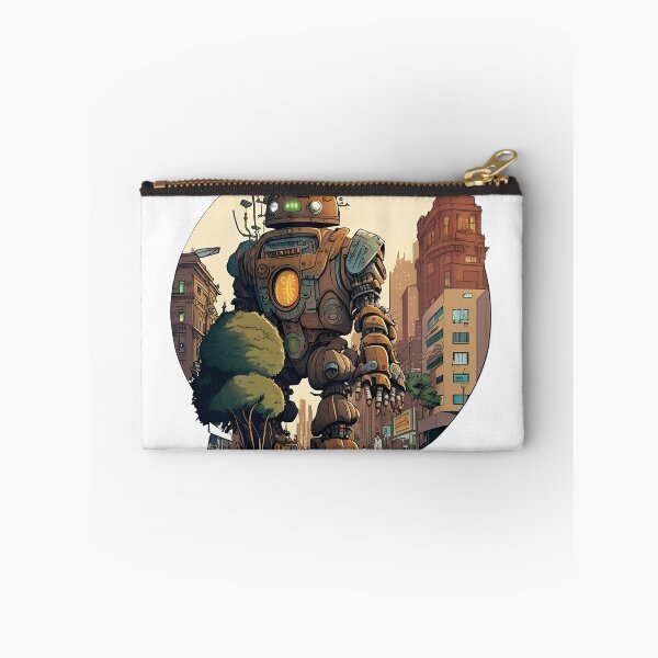 Item preview, Giant Peaceful Robot Cartoon Design designed and sold by MK3DESIGN.