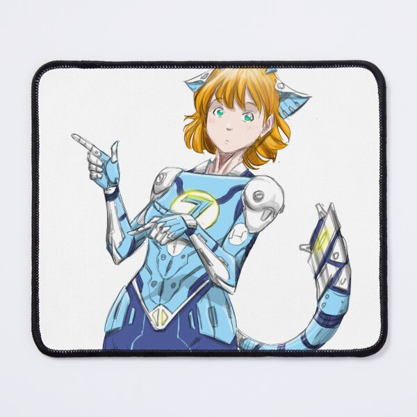 Item preview, Cyberpunk cat girl designed and sold by anem47.