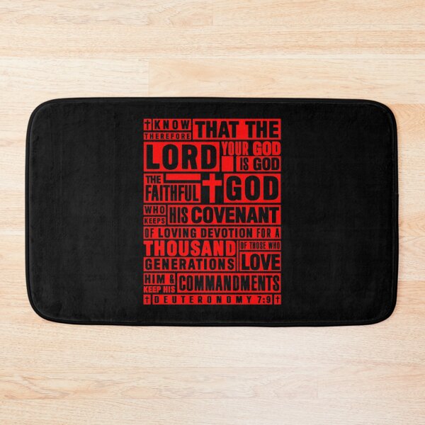 Item preview, Deuteronomy 7:9 The Faithful God Who Keeps His Covenant  designed and sold by plushism.