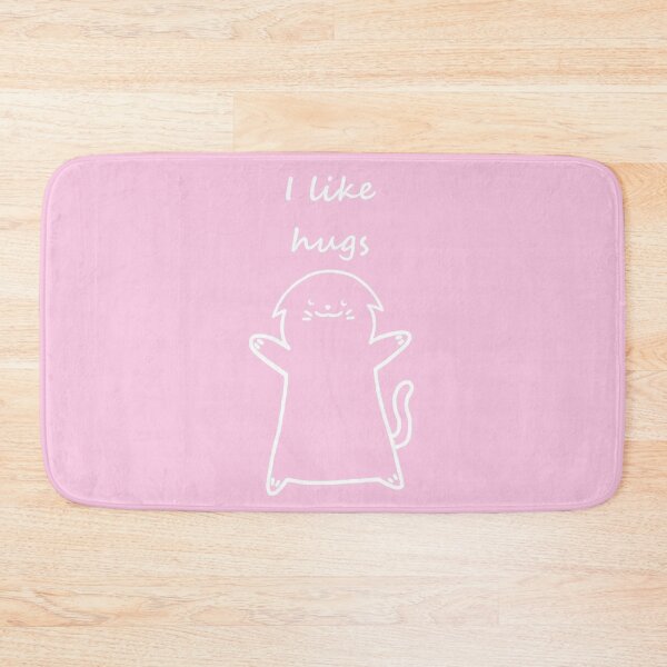 Item preview, I Like Hugs Cat (Pink) designed and sold by DatasArts.