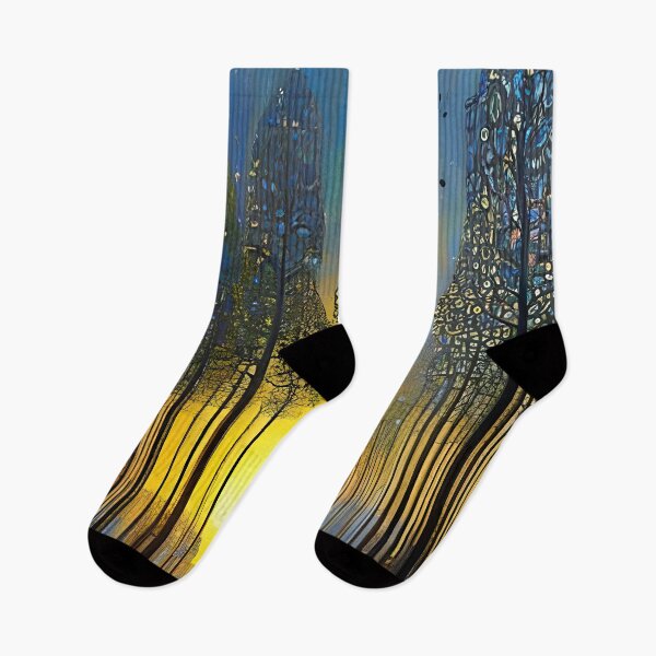Item preview, Long trees digital painting designed and sold by Chrisseee.