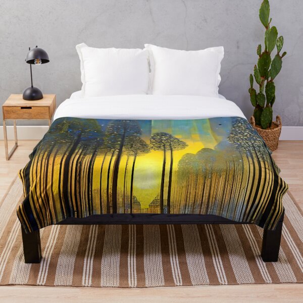 Item preview, Long trees digital painting designed and sold by Chrisseee.