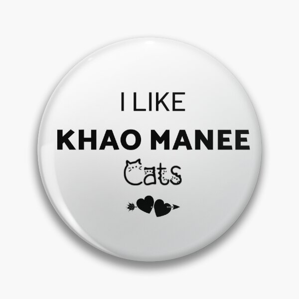 Item preview, I Like Khao Manee Cats designed and sold by inspireartistry ⭐⭐⭐⭐⭐.
