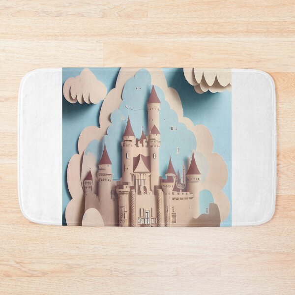 Item preview, Castle in the cloud Papercut designed and sold by MMDigitalArt.