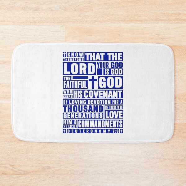 Item preview, Deuteronomy 7:9 The Faithful God Who Keeps His Covenant  designed and sold by plushism.