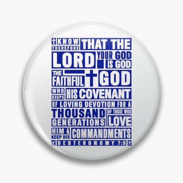 Item preview, Deuteronomy 7:9 The Faithful God Who Keeps His Covenant  designed and sold by plushism.